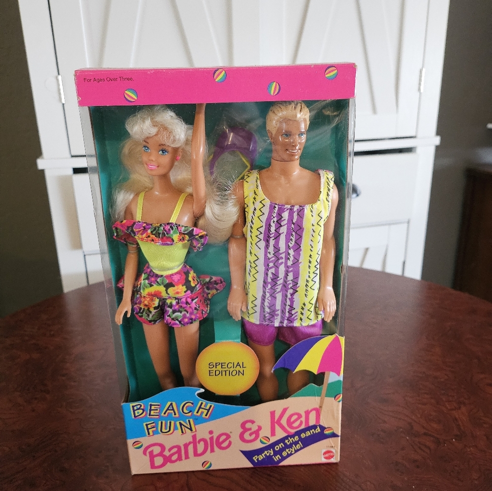 Beach Fun Barbie & Ken Special Edition Dolls